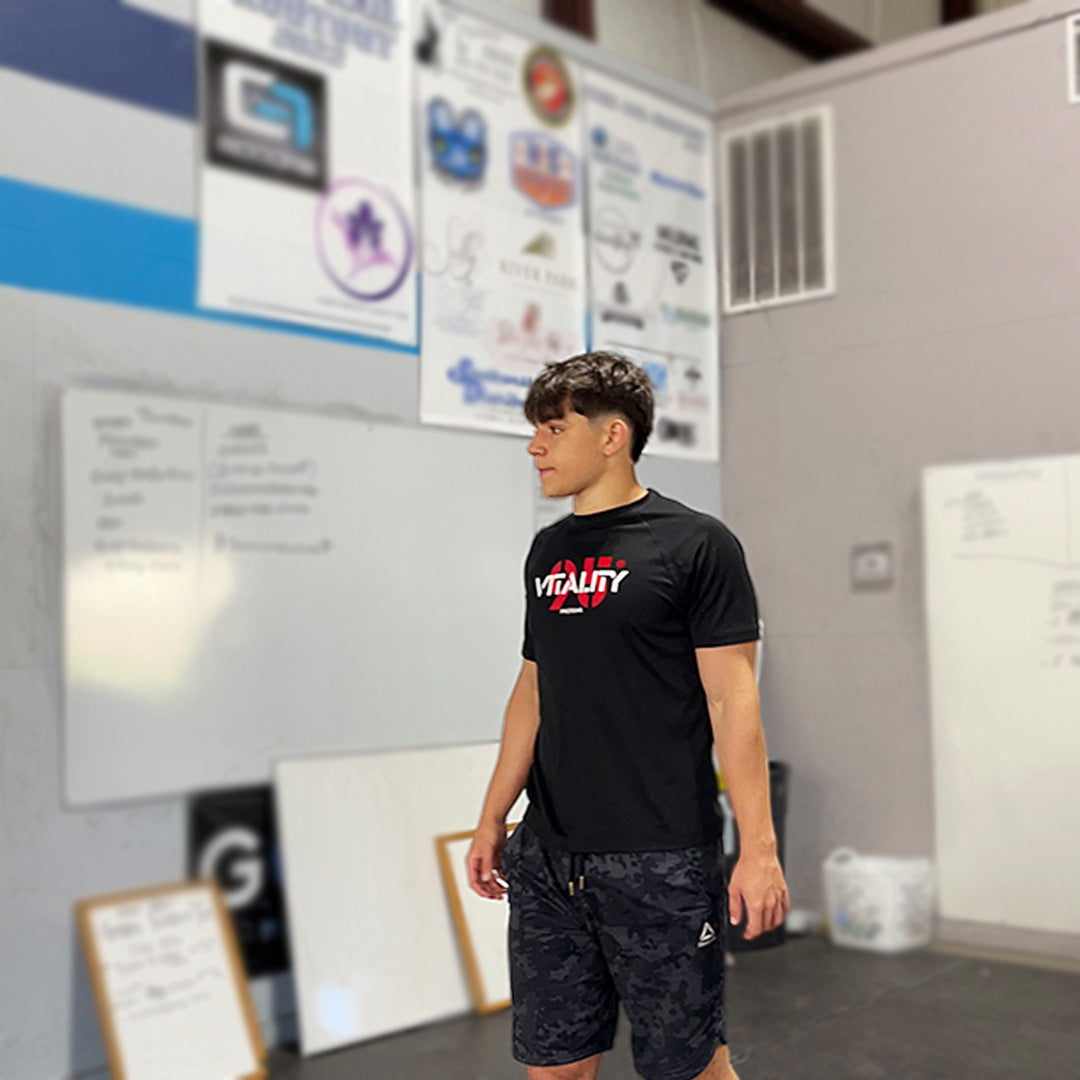 Women's Red Technical Sleeveless T-Shirt