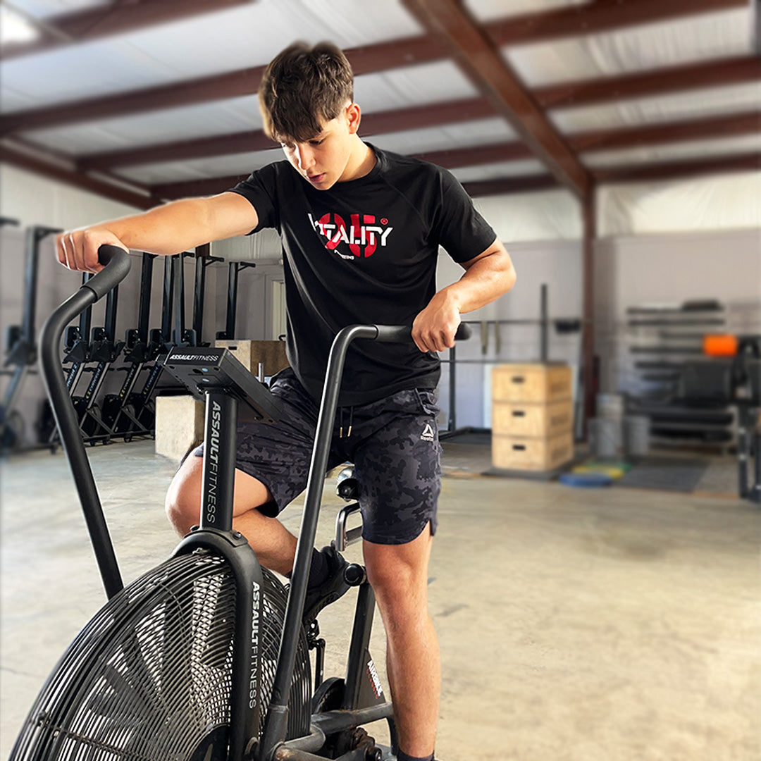 Women's Red Technical Sleeveless T-Shirt