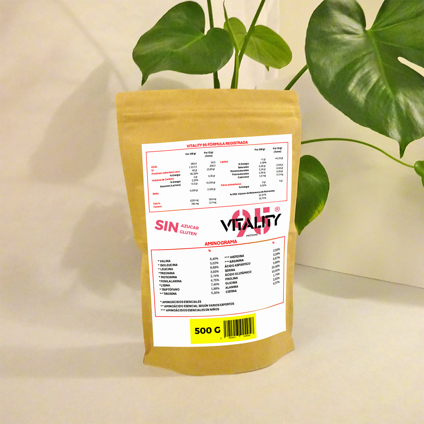 Vitality 95®️ protein bag 500 g